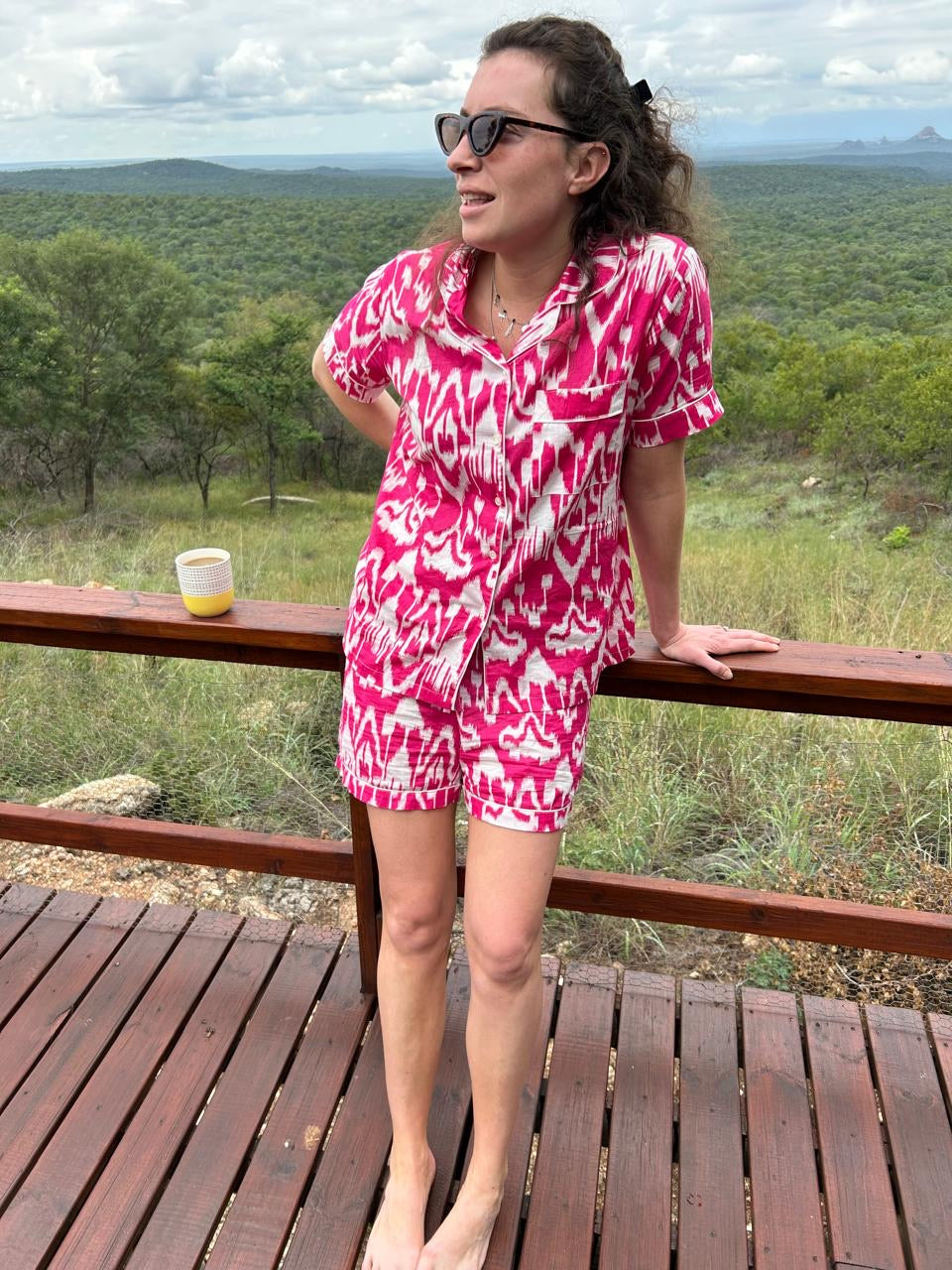 Short Pajama Set - Large