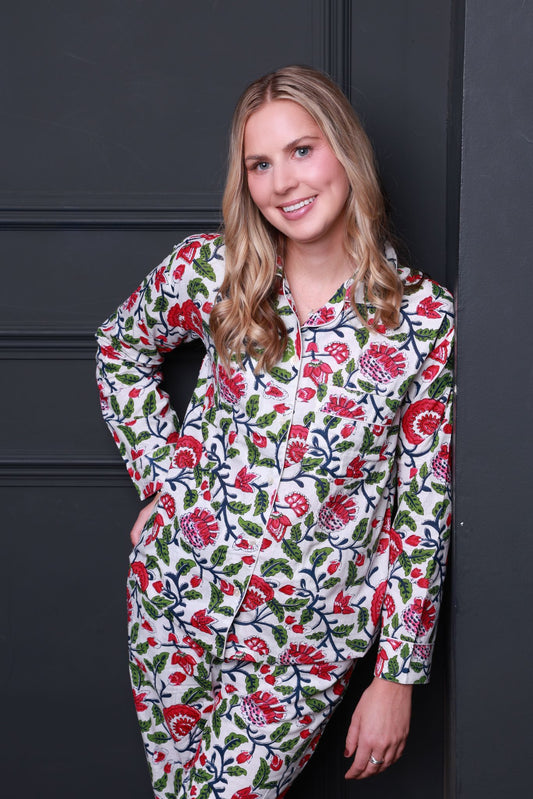 Long Pajama Set - Small